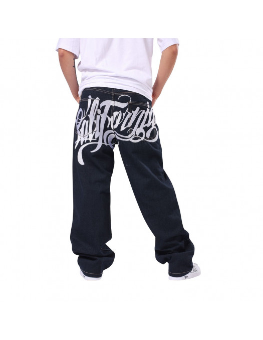 California Navy Jeans Baggy