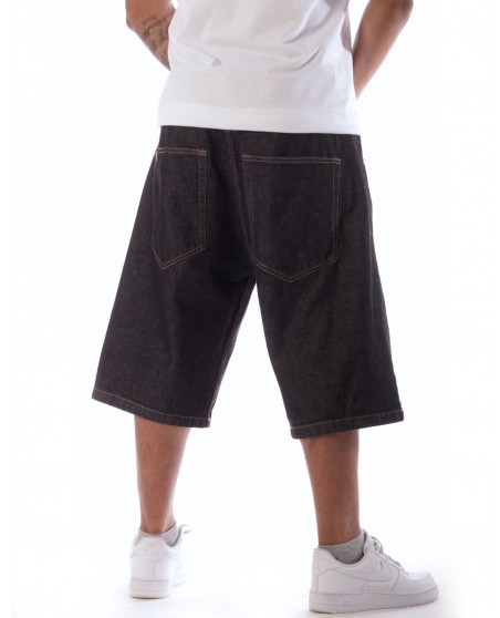 BSAT Stickman Jorts The F**K Raw Black Denim Shorts *Limited Edition*