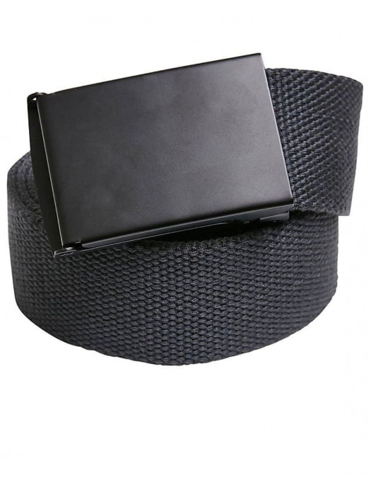 Solid Color Belt Polyester Charcoal...