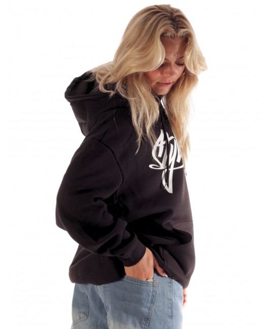 Stylewarz Baggy Hoodie Black by BSAT