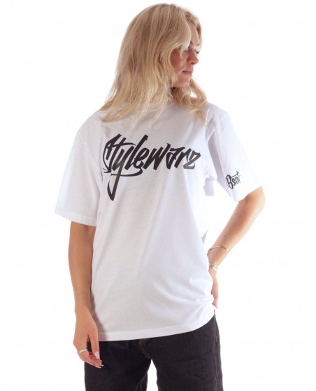 Stylewarz Baggy Tee White by BSAT