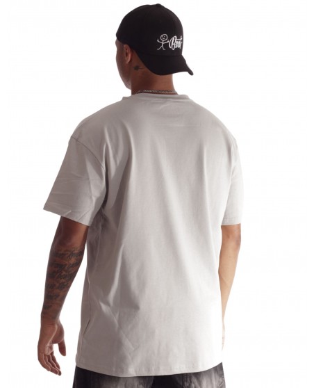 BSAT Stickman Logo T-Shirt Asphalt Grey