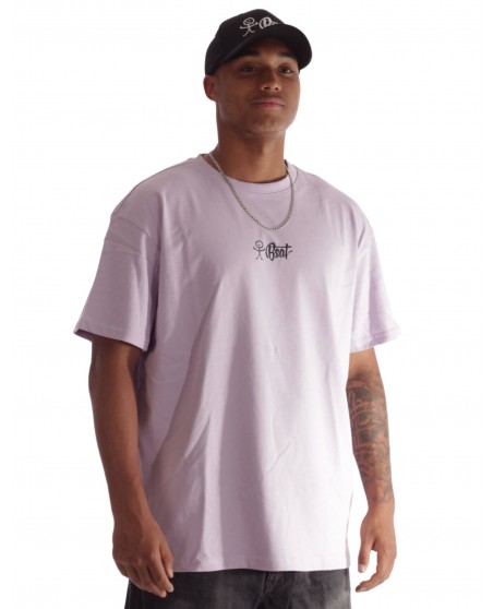BSAT Stickman Logo T-Shirt Lilac