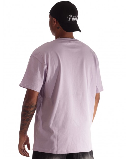 BSAT Stickman Logo T-Shirt Lilac