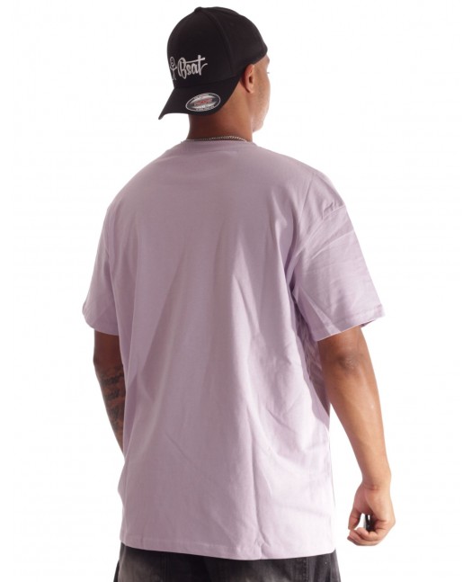 BSAT Stickman Logo T-Shirt Lilac