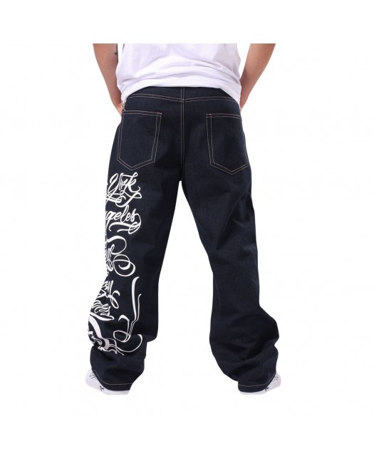 International Black Navy Jeans from...