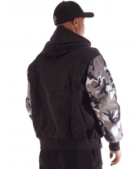 BSAT Bronx Renewed Winter Jacket Black/Urban Camo