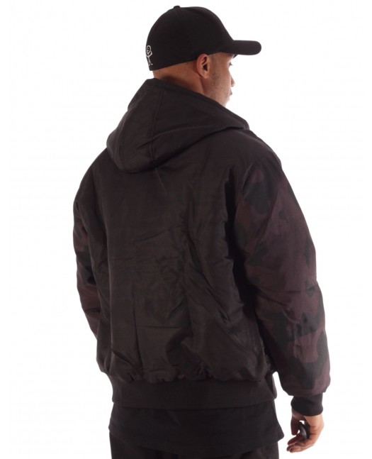 BSAT Bronx Winter Jacket Black/DarkCamo