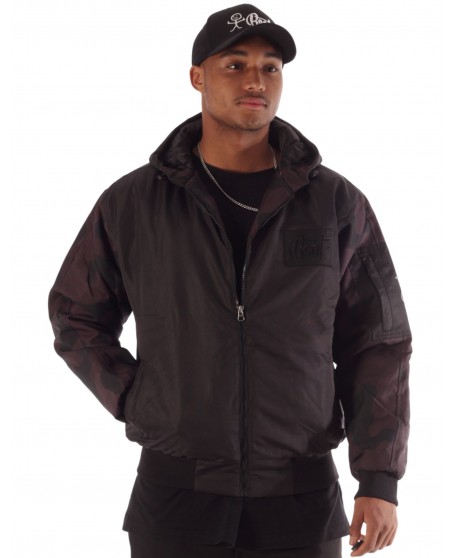 BSAT Bronx Winter Jacket Black/DarkCamo