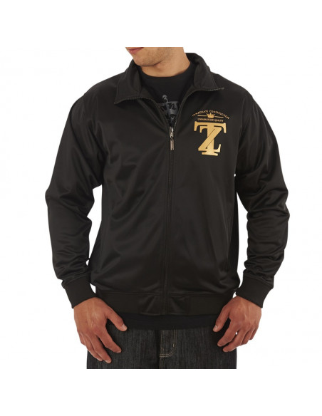 Townz Track Jacket black n gold