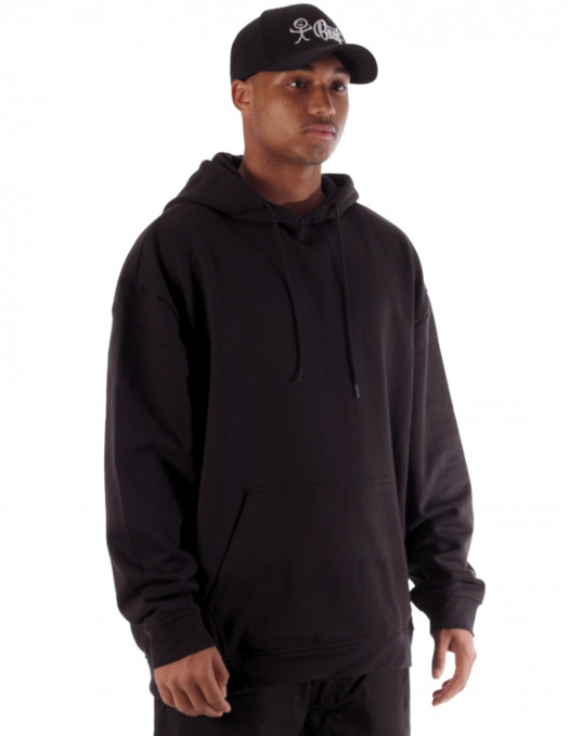 Only God Can Judge Baggy Hoodie Black...