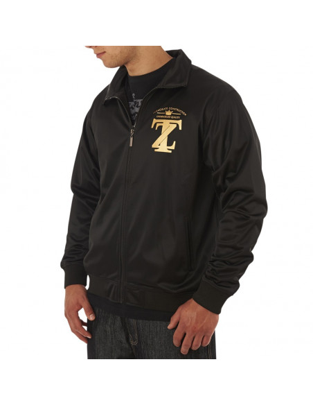 Townz Track Jacket black n gold