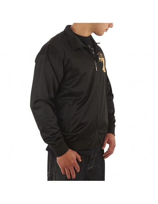 Townz Track Jacket black n gold
