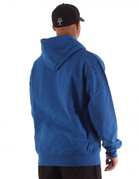 Plain hoodie Blue