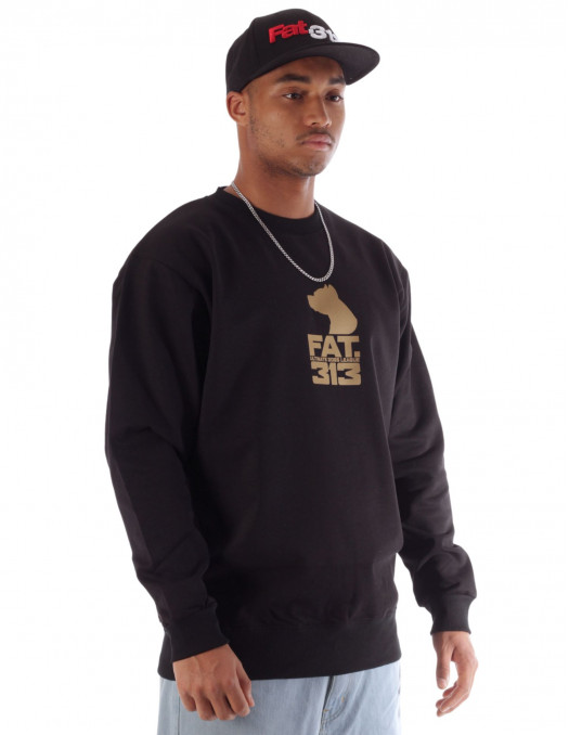 FAT313 The Yard Sweatshirt Black n...