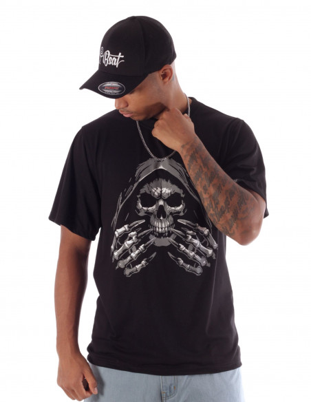 Hands of Skull BSAT Baggy T-shirt Black *LIMITED EDITION*