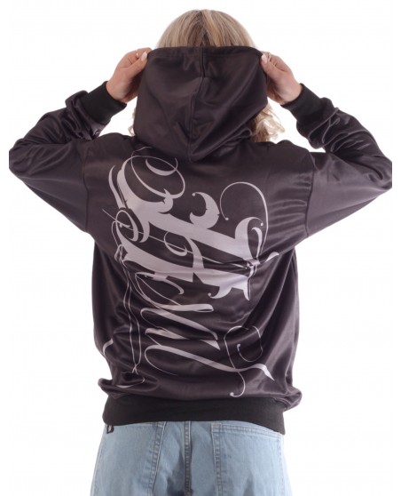 Capped Chica Art Hoodie by BSAT