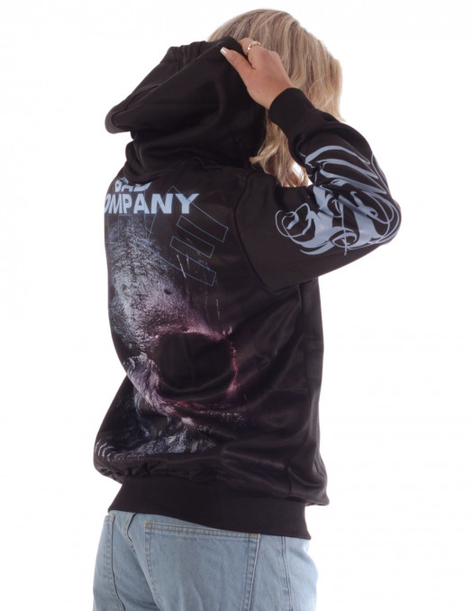 BSAT Bad ZipHoodie Black