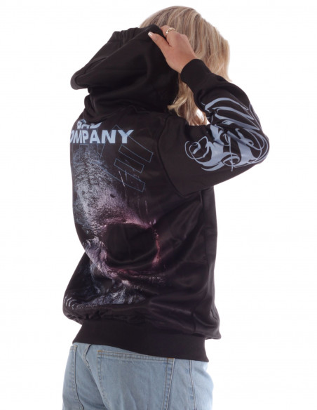 BSAT Bad ZipHoodie Black