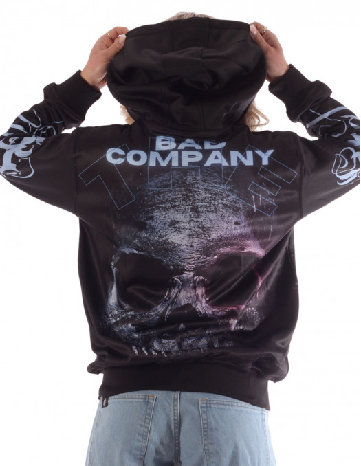 BSAT Bad ZipHoodie Black