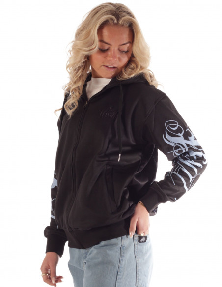 BSAT Bad ZipHoodie Black