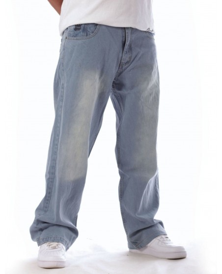 BSAT Bronx Baggy Jeans Sky Blue Washed