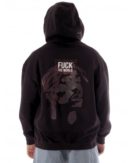 BSAT Tupac Hoodie Black