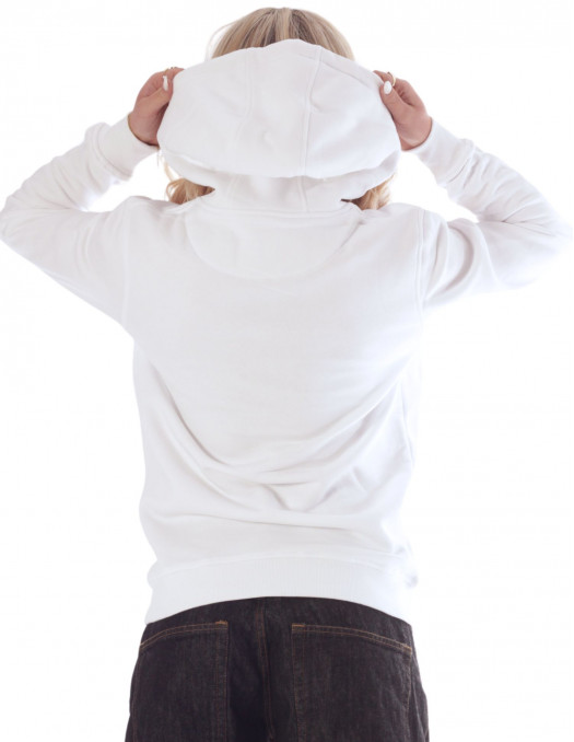 Street Hoodie All White