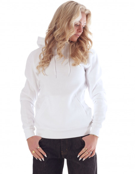 Street Hoodie All White