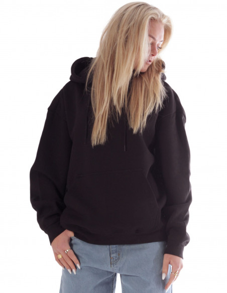 Only God Can Judge Baggy Hoodie Black by BSAT