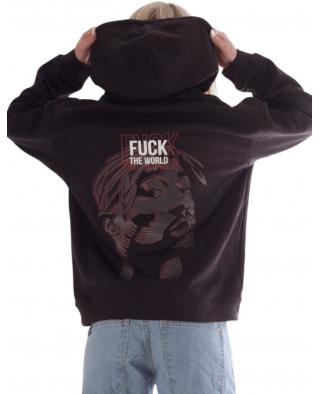 BSAT Tupac Hoodie Black