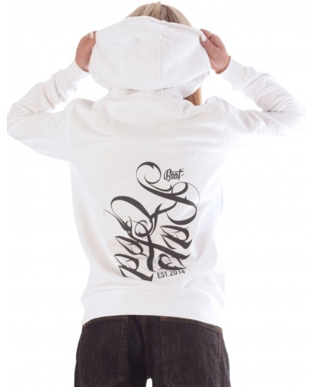 RAP GOD Hoodie White by BSAT
