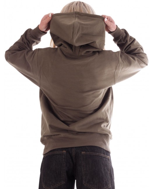 Plain hoodie Army green