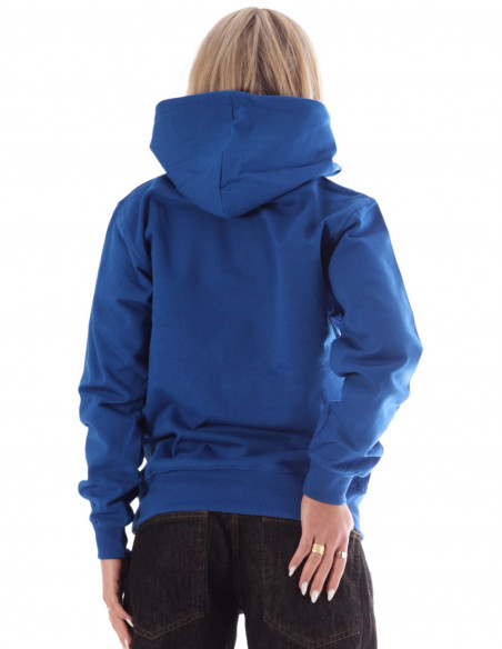 Plain hoodie Blue