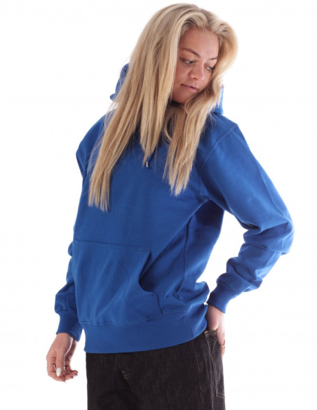 Plain hoodie Blue