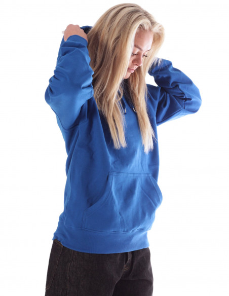 Plain hoodie Blue