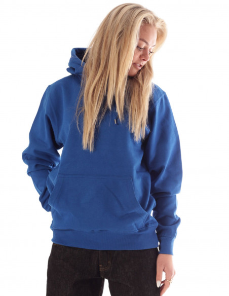 Plain hoodie Blue