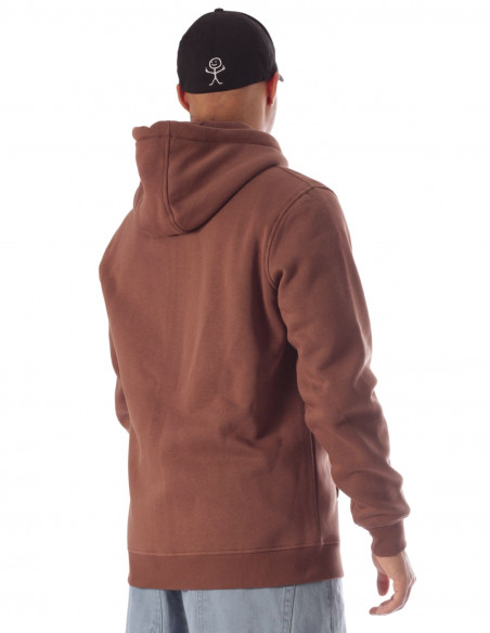 Heavy Street ZipHoodie Brown