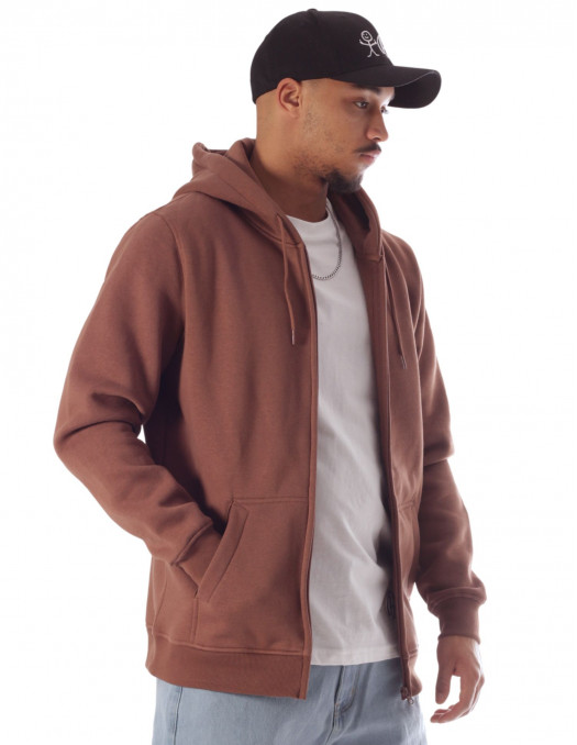 Heavy Street ZipHoodie Brown