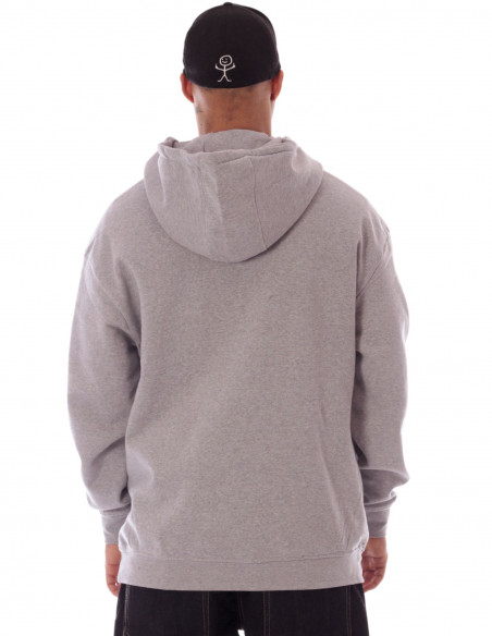 Baggy Hoodie Heather Grey