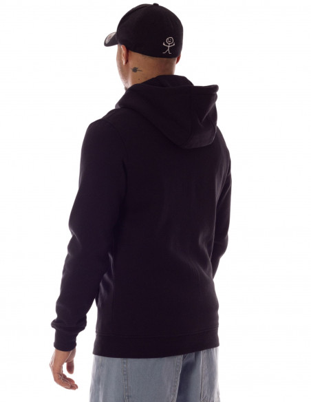 Urban Zip Sweat Hoodie Black