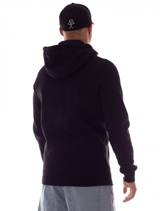 Urban Zip Sweat Hoodie Black