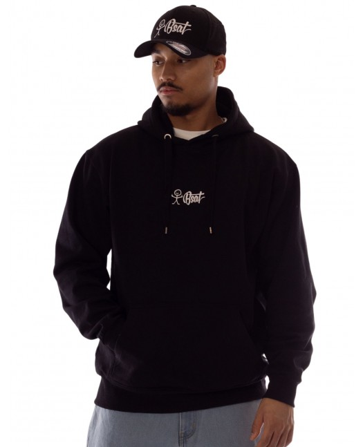 BSAT Stickman Logo Hoodie Black