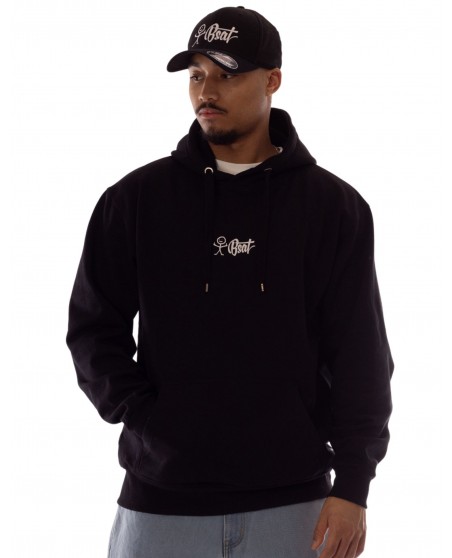 BSAT Stickman Logo Hoodie Black