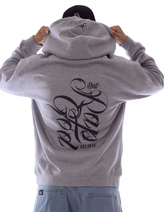 RAP GOD Hoodie GreyNBlack by BSAT