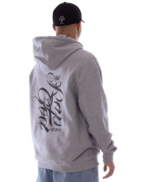 RAP GOD Hoodie GreyNBlack by BSAT