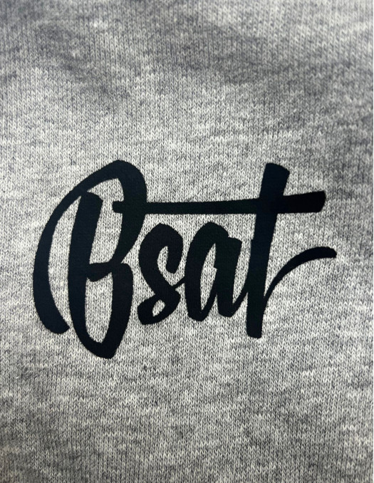 RAP GOD Hoodie GreyNBlack by BSAT