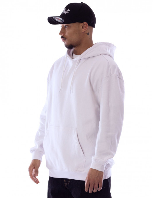 BSAT Baggy Hoodie White