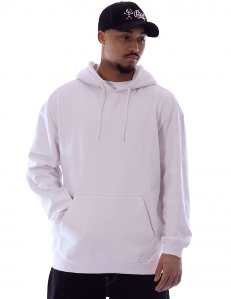 BSAT Baggy Hoodie White