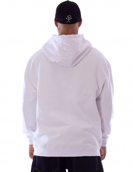 BSAT Baggy Hoodie White